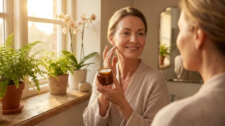 peau sèche ménopause - Peau Sèche et Ménopause : Soins Naturels et Compléments