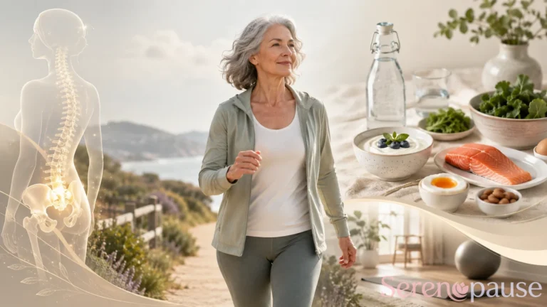 Ménopause et santé osseuse : calcium, vitamine D et activité physique, ce qu'il faut vraiment observer
